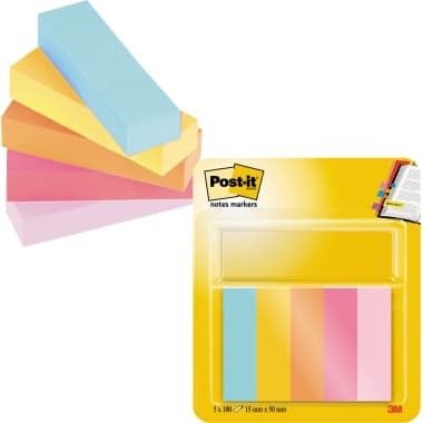 Post-it Haftstreifen Page Marker sort