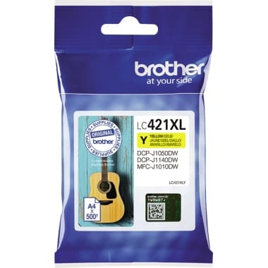 Brother Tintenpatrone LC421XLY y
