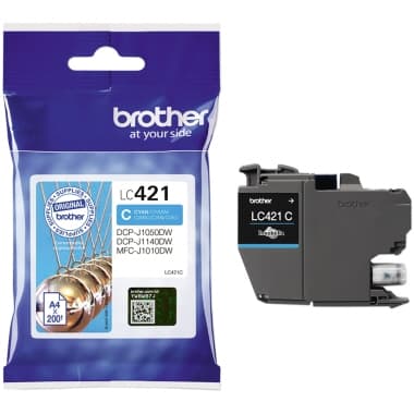 Brother Tintenpatrone LC421C c