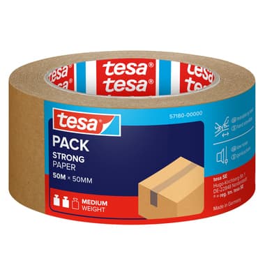 tesa Packband tesapack Paper 50mmx50m br