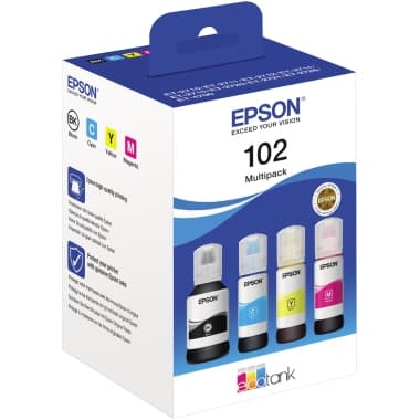 Epson Tintenpatr ET102 bl/c/m/y 4St