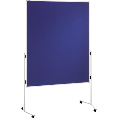 Franken Moderationstafel 150x120cm Rollen bl