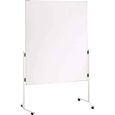 Franken Moderationstafel 150x120cm Rollen ws