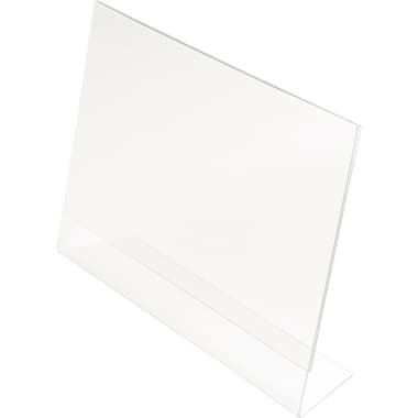 Deflecto Tischaufsteller Classic A4 quer schräg