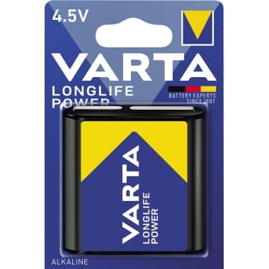Varta Batterie Longlife Power 3LR12 4,5V 5900mAh