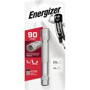 Energizer Taschenlampe Metall LED +2AA si