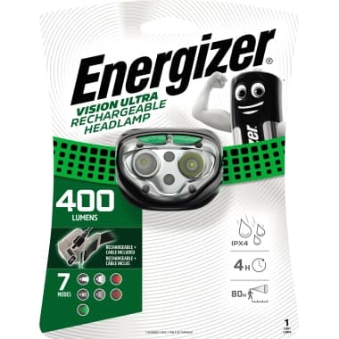 Energizer Kopflampe Vision Ultra Rechargeable