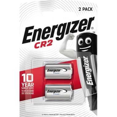 Energizer Fotobatterie CR2 Lithium 2 St./Pack.