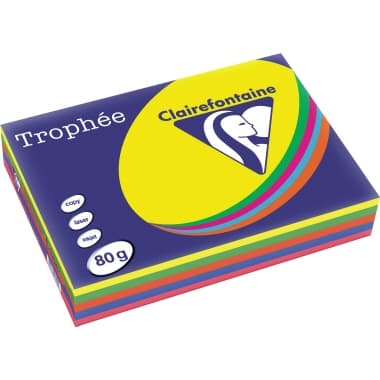 Clairefontaine Kopierpapier A4 80g intensiv sort. 500Bl.