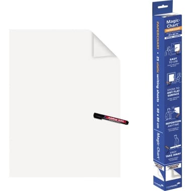 Legamaster Flipchartfolie Magic Chart 60x80cm 25Bl.