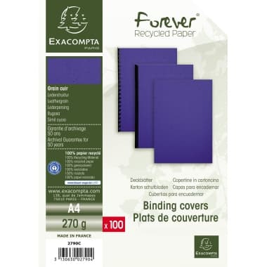 Exacompta Einbanddeckel Evercover A4 bl 100St.