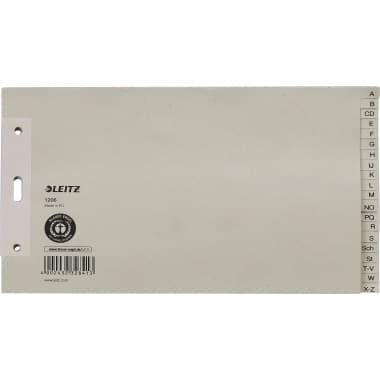 Leitz Register A-Z DIN A5 24x14cm 20teilig Papier gr