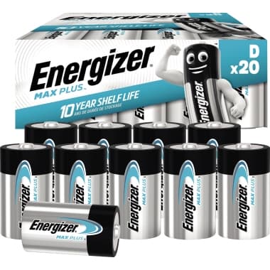 Energizer Batterie Max Plus D/Mono/LR20 20 St.