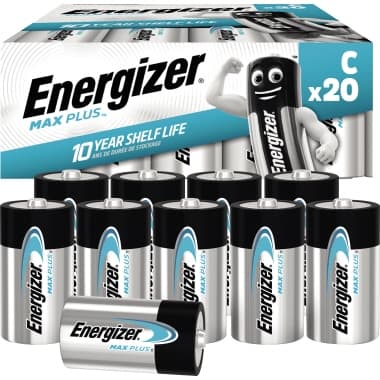 Energizer Batterie Max Plus C/Baby/LR14 20 St.