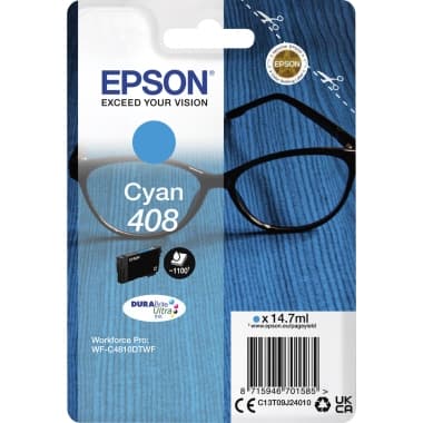 Epson Tintenpatrone 408 14,7ml cyan