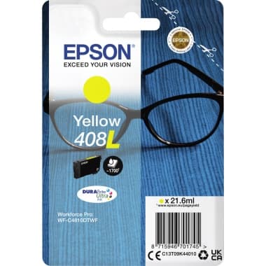 Epson Tintenpatrone 408L 21,6ml gelb