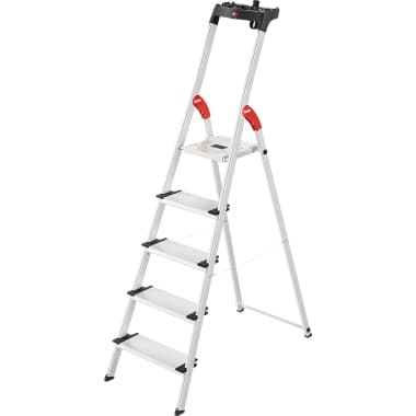 Hailo Stehleiter L80 ComfortLine 5Stufen