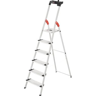 Hailo Stehleiter L80 ComfortLine 6Stufen