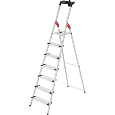 Hailo Stehleiter L80 ComfortLine 7Stufen