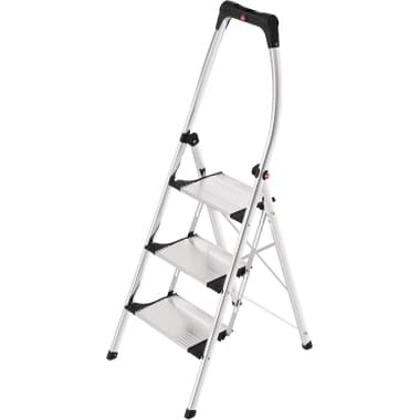 Hailo Trittleiter K100 Topline 3Stufen alu