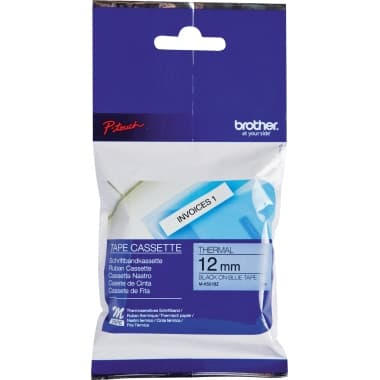 Brother Schriftbandkassette 12mmx8m sw auf blau