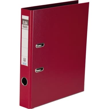 Elba Ordner ELBAradoplast DIN A4 50mm PVC rot