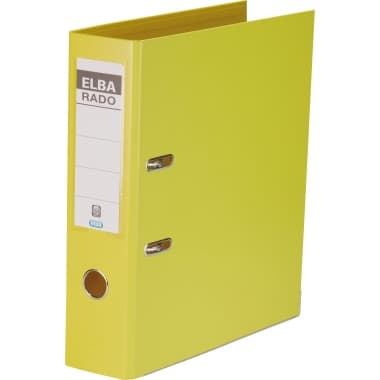 Elba Ordner ELBAradoplast DIN A4 80mm PVC gelb