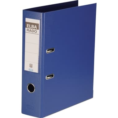 Elba Ordner ELBAradoplast DIN A4 80mm PVC blau