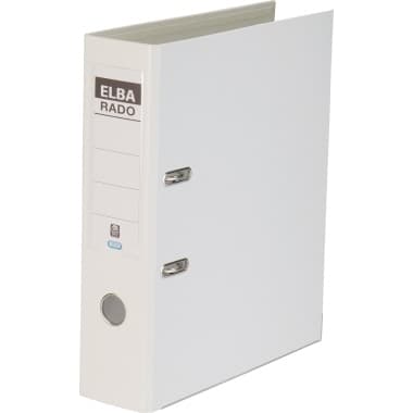 Elba Ordner ELBAradoplast DIN A4 80mm PVC weß