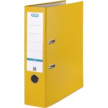 Elba Ordner smart DIN A4 80mm PP gelb