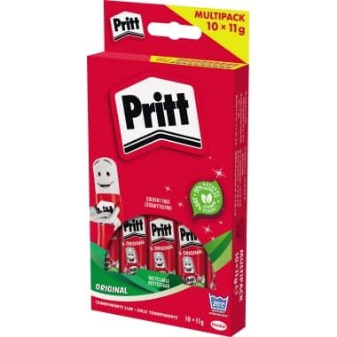 Pritt Klebestift 11g Kunststoffhülse 10 St./Pack.