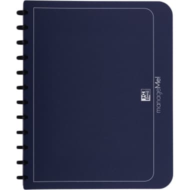 Oxford Sichtbuch manageMe DIN A4 PP dunkelbl +25Hüllen