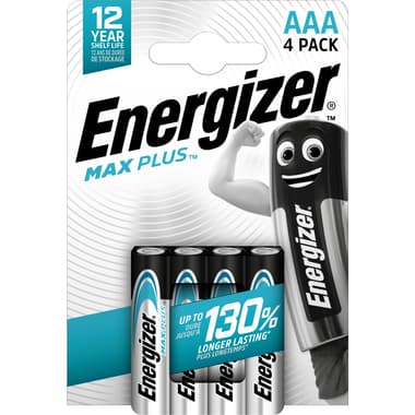 Energizer Batterie Max Plus AAA LR03 4St.