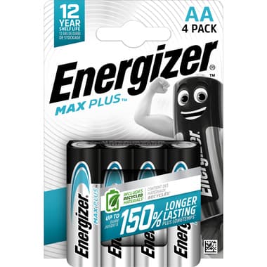 Energizer Batterie Max Plus AA LR6 4St.