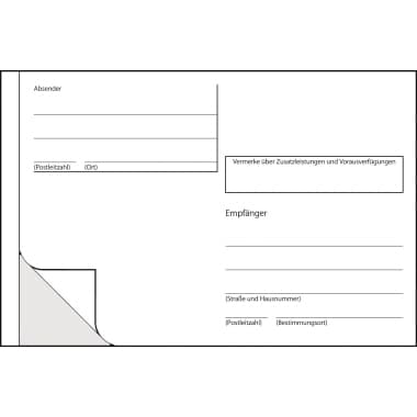Sigel Adressaufkleber DIN A6 quer sk Papier 100 St.