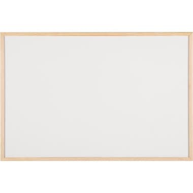 Bi-office Whiteboard 90x60cm magnethaftend Holzrahmen