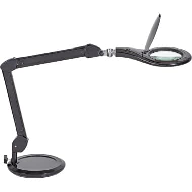Maul Lupenleuchte MAULmakro LED Standfuß sw