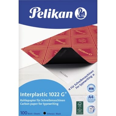 Pelikan Kohlepapier DIN A4 sw 100Bl.