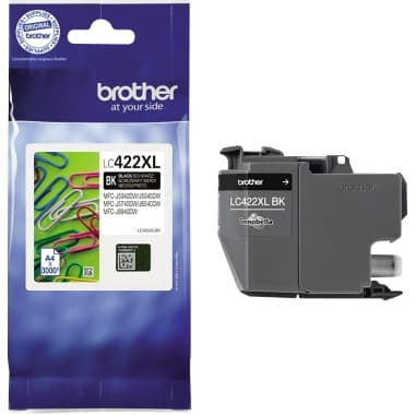 Brother Tintenpatrone LC422XLBK sw