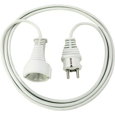 brennenstuhl Verläng.-Kabel H05VV-F 3G1,5 3m ws