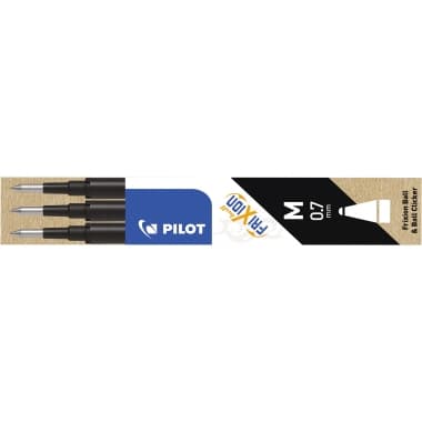 Pilot Tintenrollermine FriXion BLS-FR7-B-S3 sw 3St.