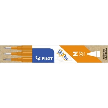 Pilot Tintenrollermine FriXion BLS-FR7-O-S3 or 3St.