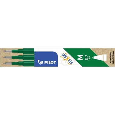 Pilot Tintenrollermine FriXion BLS-FR7-G-S3 gn 3St.
