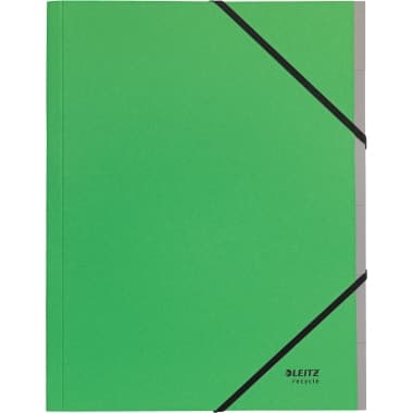 Leitz Ordnungsmappe Recycle A4 6Fächer grün