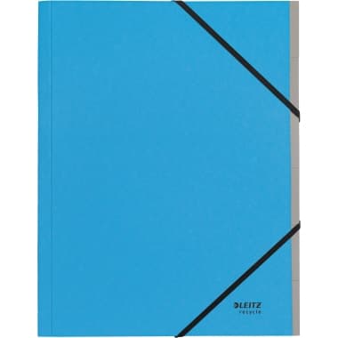 Leitz Ordnungsmappe Recycle A4 6Fächer blau