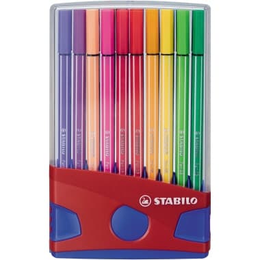 Stabilo Fasermaler pen ColorParade M 1mm sort. 20St