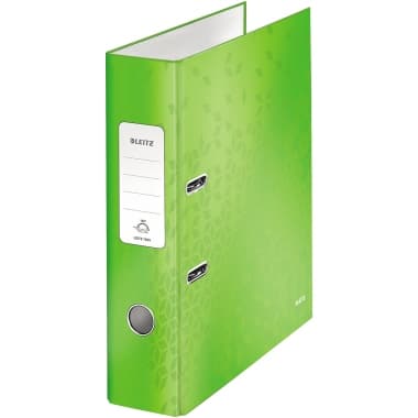 Leitz Ordner WOW DIN A4 80mm Pappe grün