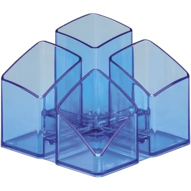 HAN Schreibtischköcher SCALA 4Fächer tr bl