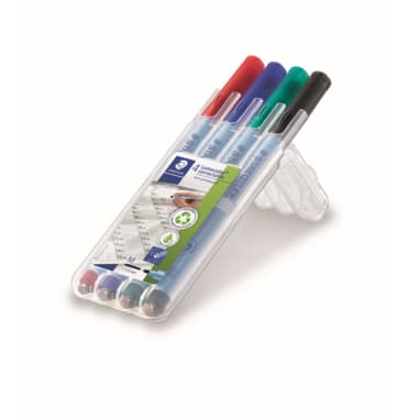 Staedtler Folienstift Lumocolor F M f. sort. 4 St.