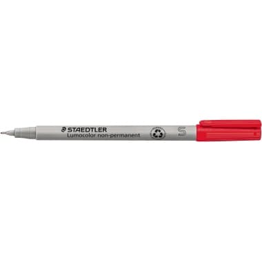 Staedtler Folienstift Lumocolor 0,4mm non-perm. rt